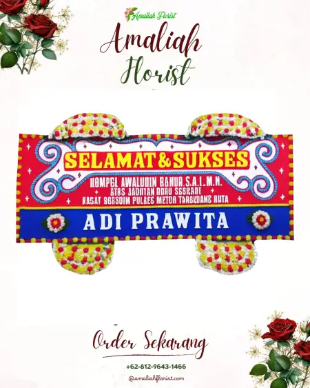 Papan Bunga Ucapan Selamat Palopat Maria